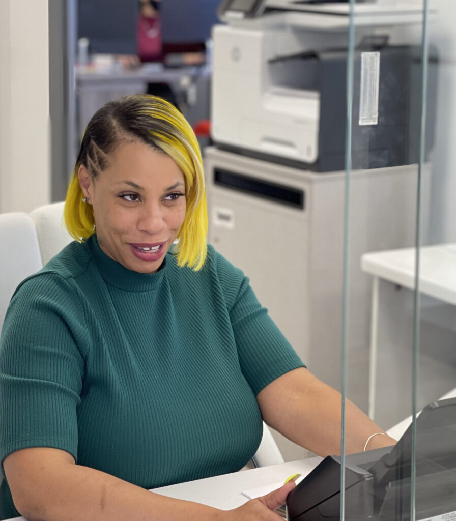 A patient care associate in our Stamford office.