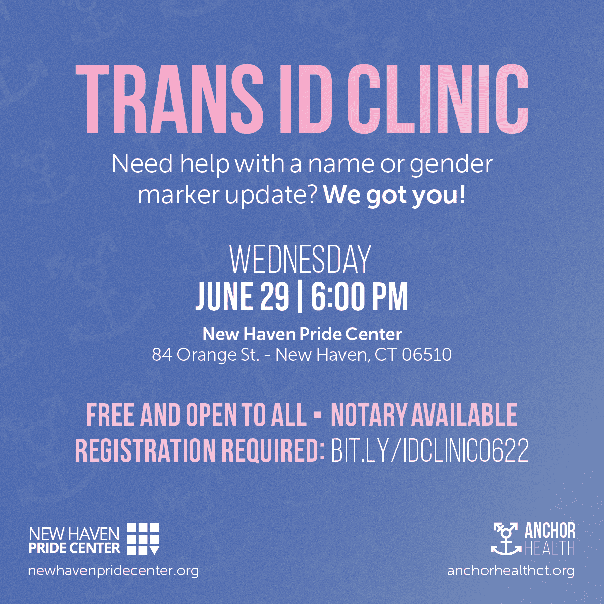 Trans ID Clinic event