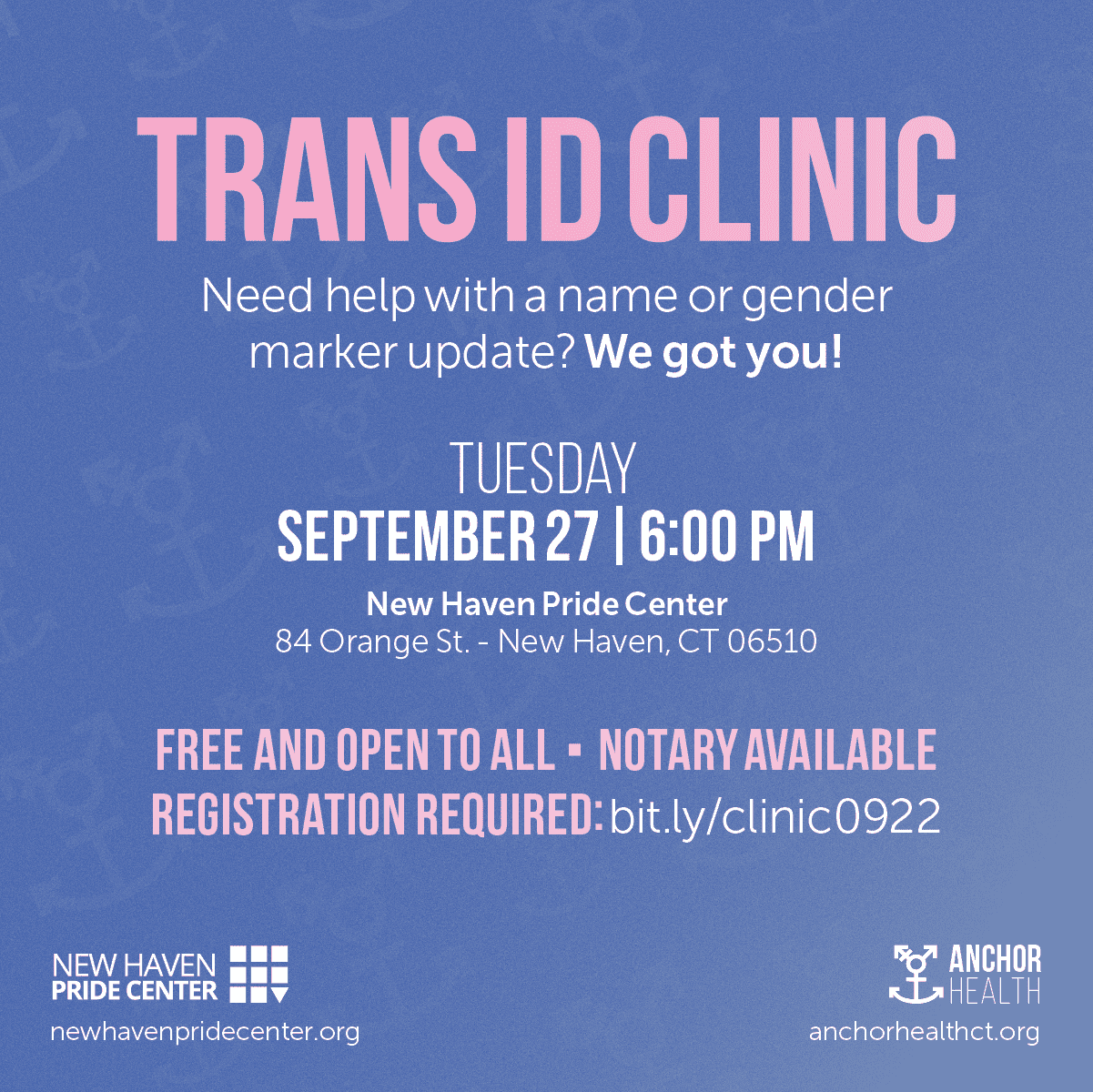 Trans ID Clinic event