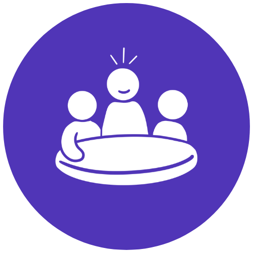 "Become a table captain" icon